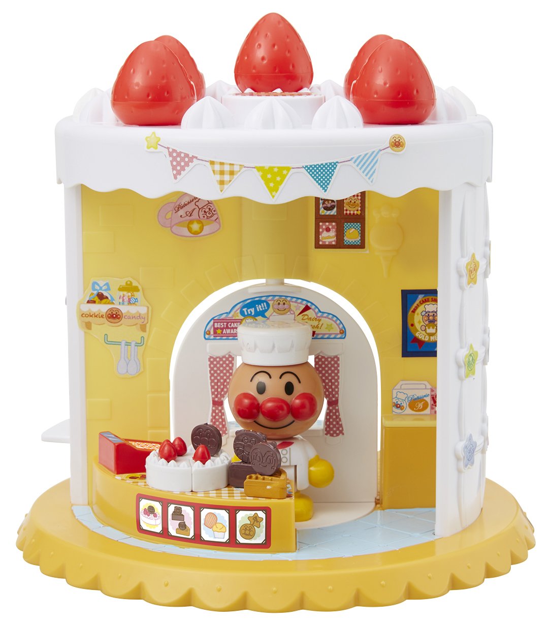 【中古】「非常に良い」アンパンマンタウン ようこそ!わくわく!アンパンマンスイーツショップ Amazon.co.jp: アンパンマンタウン ようこそ!わくわく!アンパンマン